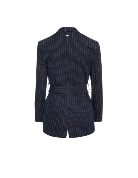 Fracomina blazer regular in denim gessato FR26WJ4013D407D4 [32b09f24]