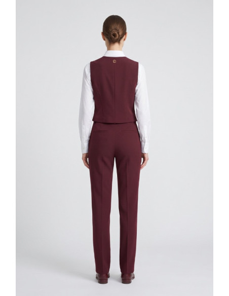 Fracomina gilet regular con scollo a V FR26WJ5005W42901 [9c093079]
