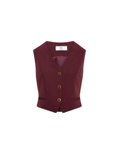 Fracomina gilet regular con scollo a V FR26WJ5005W42901 [2e44b663]