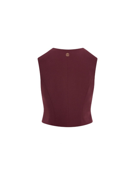 Fracomina gilet regular con scollo a V FR26WJ5005W42901 [99597767]