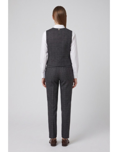 Fracomina gilet slim in principe di Galles FR26WJ5008W575O2 [08527735]