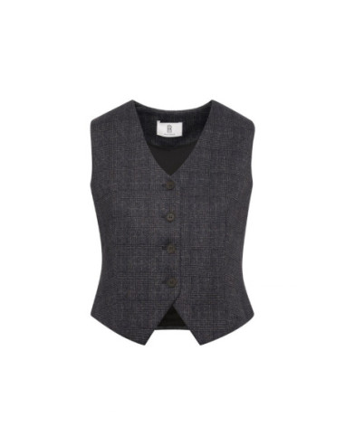 Fracomina gilet slim in principe di Galles FR26WJ5008W575O2 [ba1ff12f]