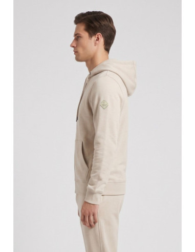 Markup felpa in misto cotone con zip e cappuccio MK22002 [9d96d322]