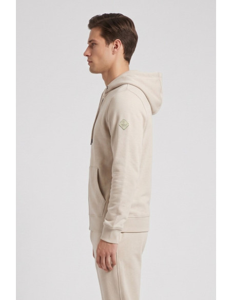 Markup felpa in misto cotone con zip e cappuccio MK22002 [9d96d322]