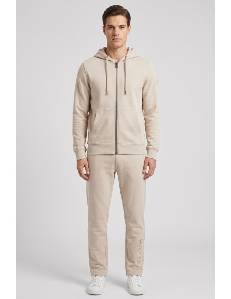 Markup felpa in misto cotone con zip e cappuccio MK22002 [2fdb5538]