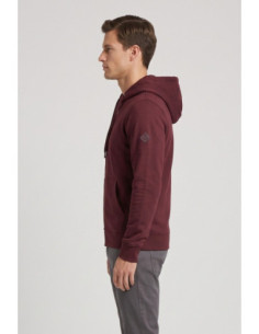 Markup felpa in misto cotone con zip e cappuccio MK22002 [728de422] 2
