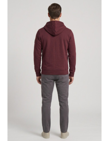 Markup felpa in misto cotone con zip e cappuccio MK22002 [1cb6662b]