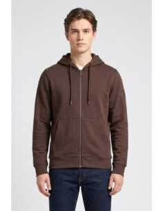 Markup felpa in misto cotone con zip e cappuccio MK22002 [39649acd]