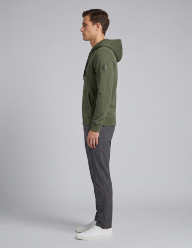 Markup felpa in misto cotone con zip e cappuccio MK22002 [d8261cce]