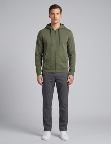 Markup felpa in misto cotone con zip e cappuccio MK22002 [6a6b9ad4]