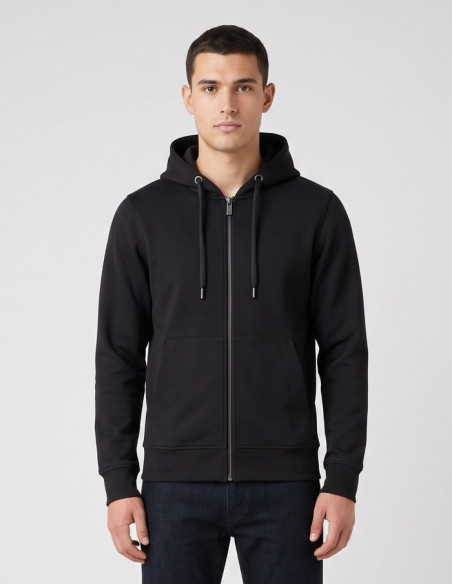 Markup felpa in misto cotone con zip e cappuccio MK22002 [4b648faa]