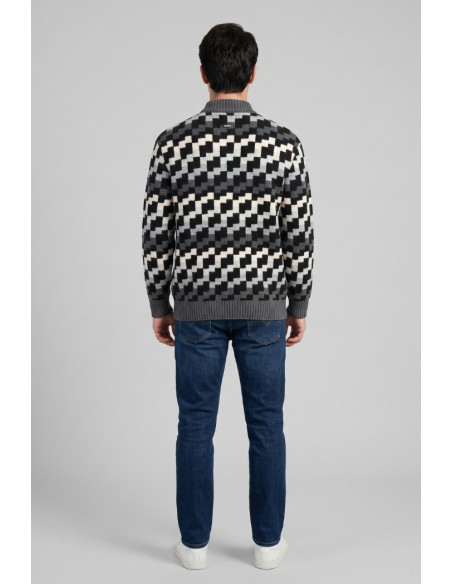 Urban Ring maglia girocollo a fantasia jacquard UR2100063 [12023e12]