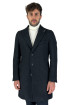 Privat Fashion cappotto monopetto in misto lana balcani-cp718