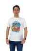 Markup t-shirt mezza manica in cotone fiammato mk491072