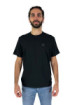 North Sails t-shirt in cotone stretch con patch logo 692914