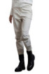 Markup pantalone in velluto rigato con polsino e zip mw565134