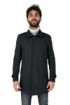 Privat Fashion cappotto monopetto con chiusura a bottoni Bois-mcps22